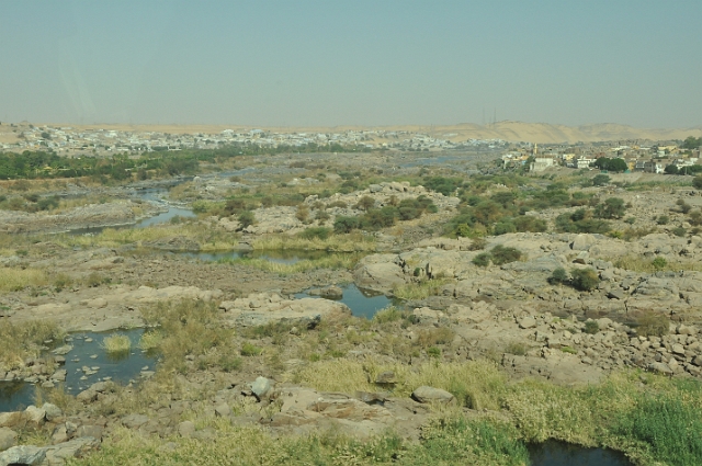 2000 01 01_6710.JPG - CROSSING THE OLD DAM - ASWAN, EGYPT - 2013
